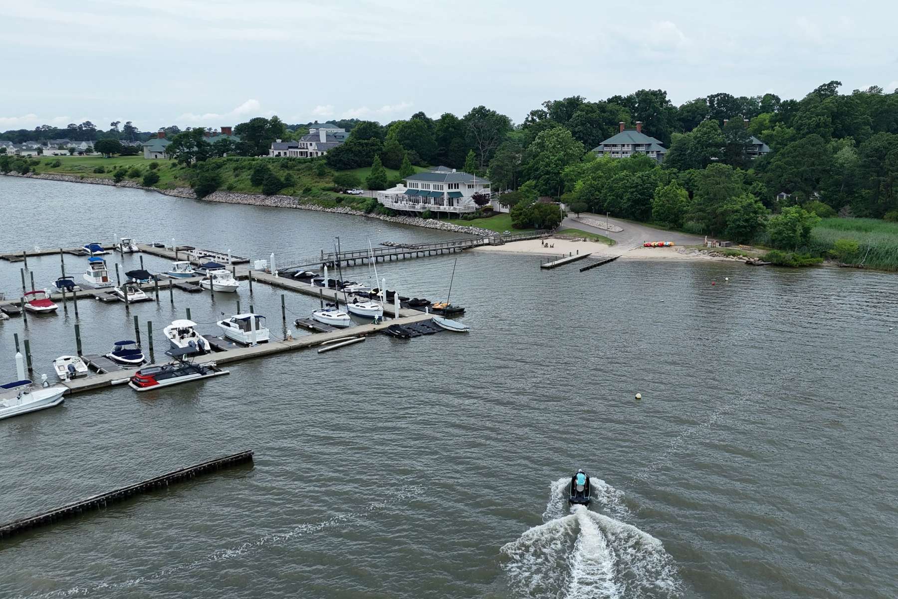 website header - MarinaAerial