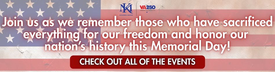 Memorial Day Events Banner